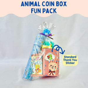 Animal Coin Box Fun Pack