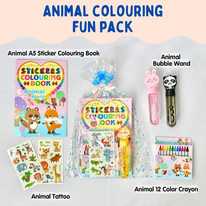 Animal Colouring Fun Goodie Bag