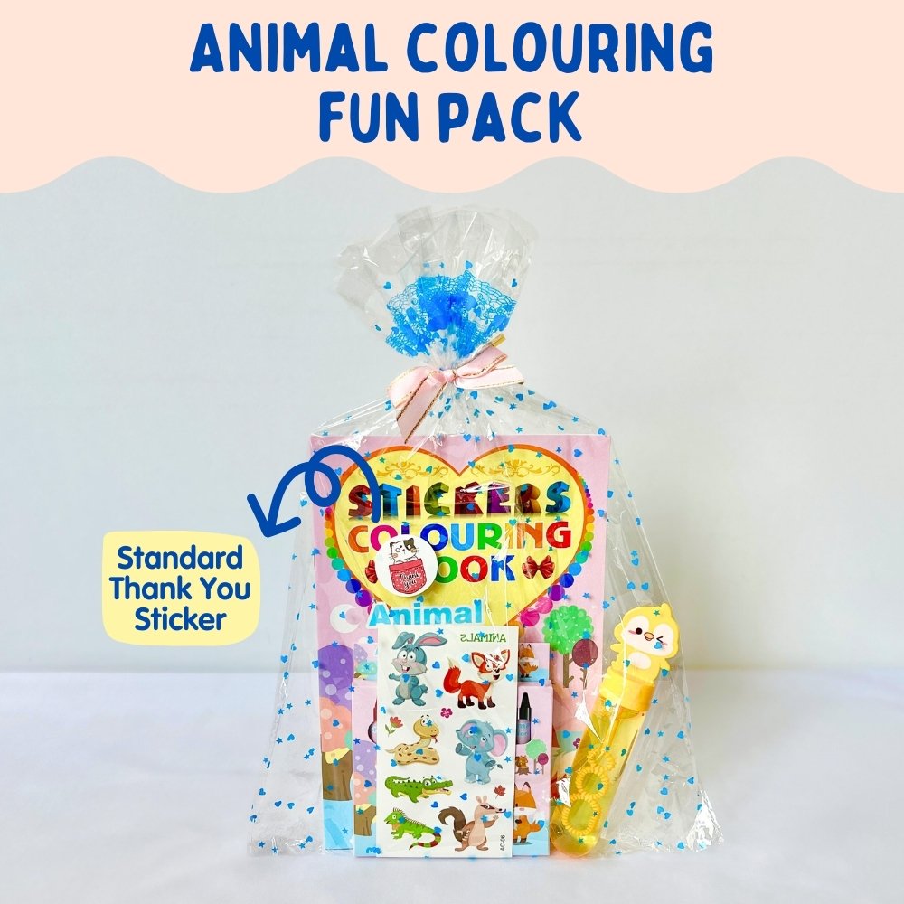 Animal Colouring Fun Goodie Bag