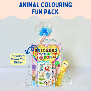 Animal Colouring Fun Goodie Bag