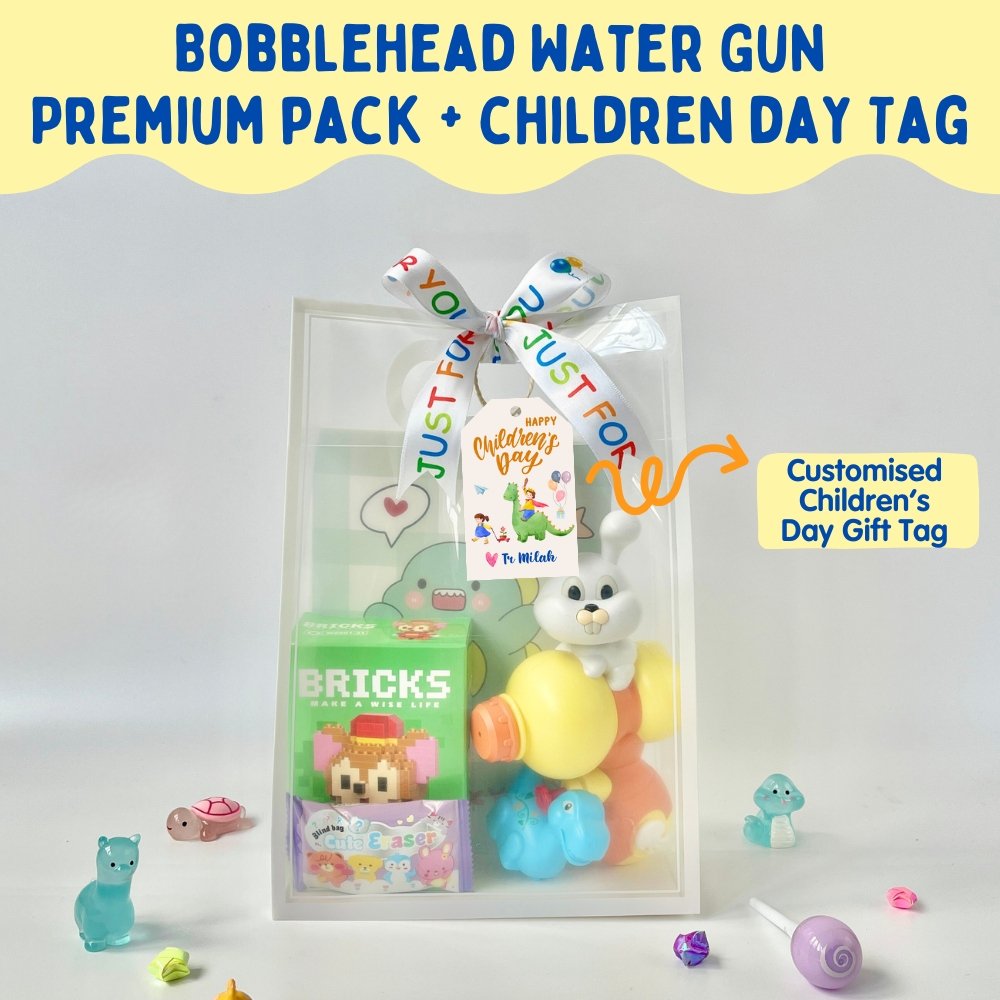 Bobble Head Water Gun Premium Goodie Bag