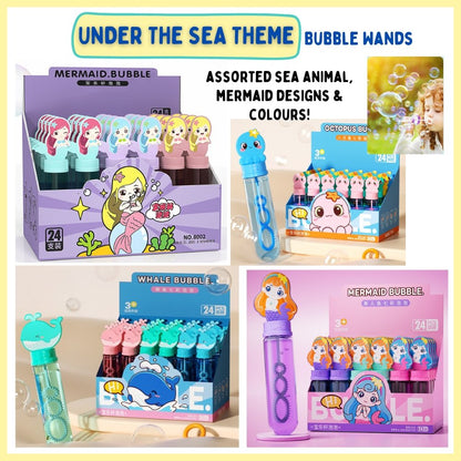 Under the sea bubble wands