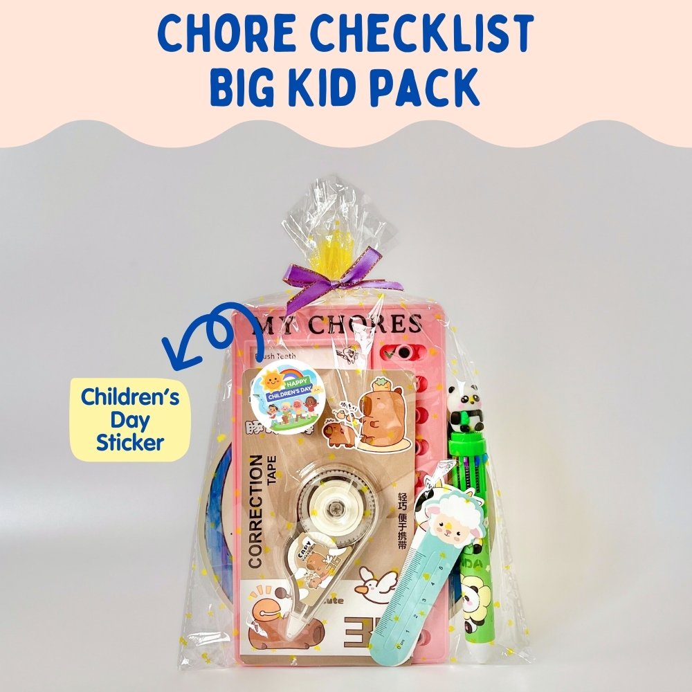 Chore Checklist Big Kid Pack