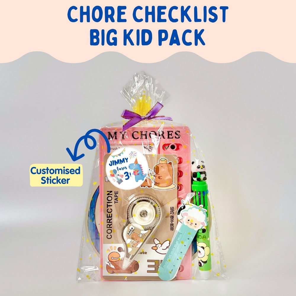 Chore Checklist Big Kid Pack