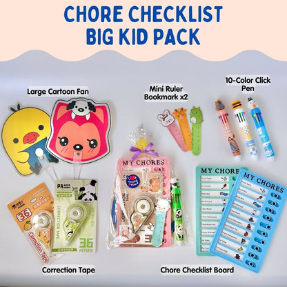 Chore Checklist Big Kid Pack