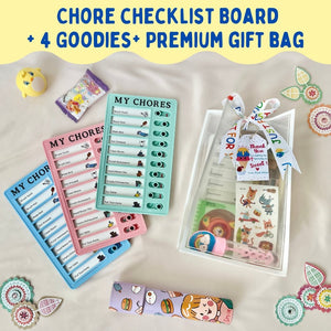 Chore Checklist Board Premium Goodie Bag