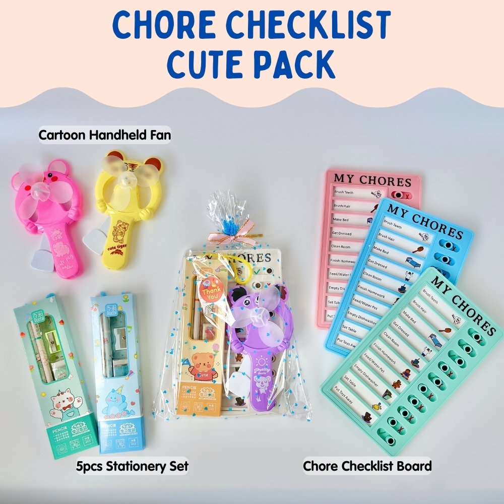 Chore Checklist Cute Pack