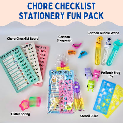 Chore Checklist Stationery Fun Pack