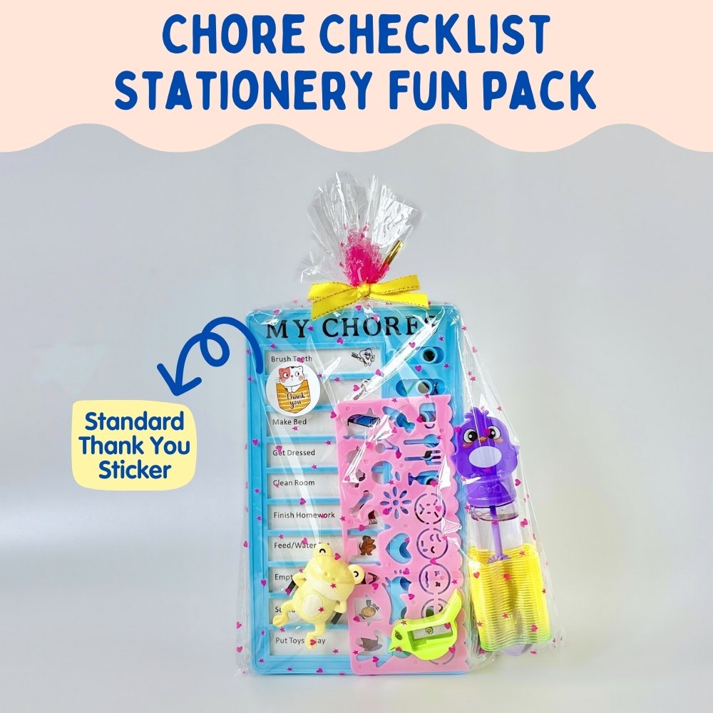 Chore Checklist Stationery Fun Pack