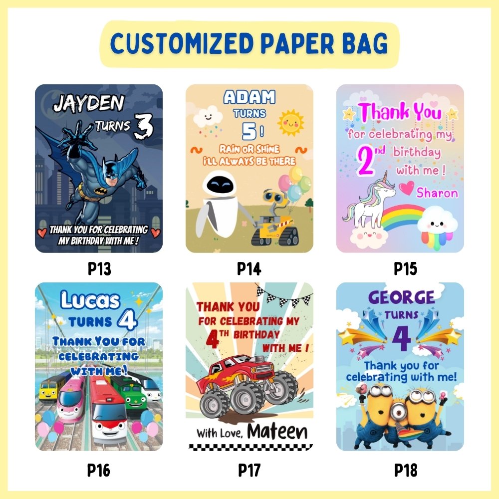 Customised Paper Bag