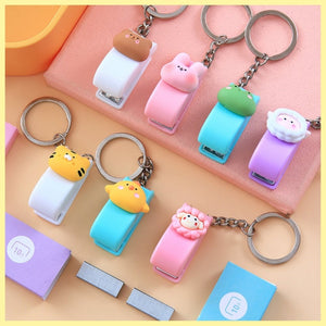 Cartoon Stapler Keychain