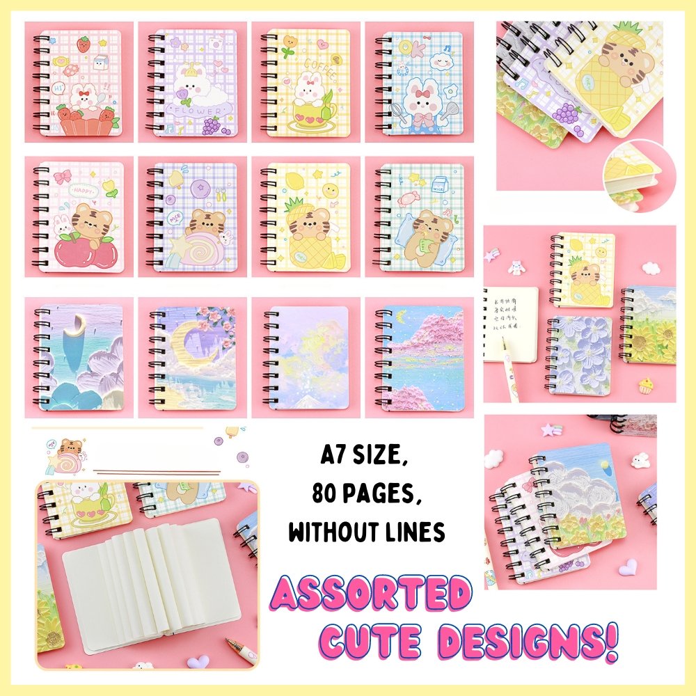 Mini Cartoon Notebook