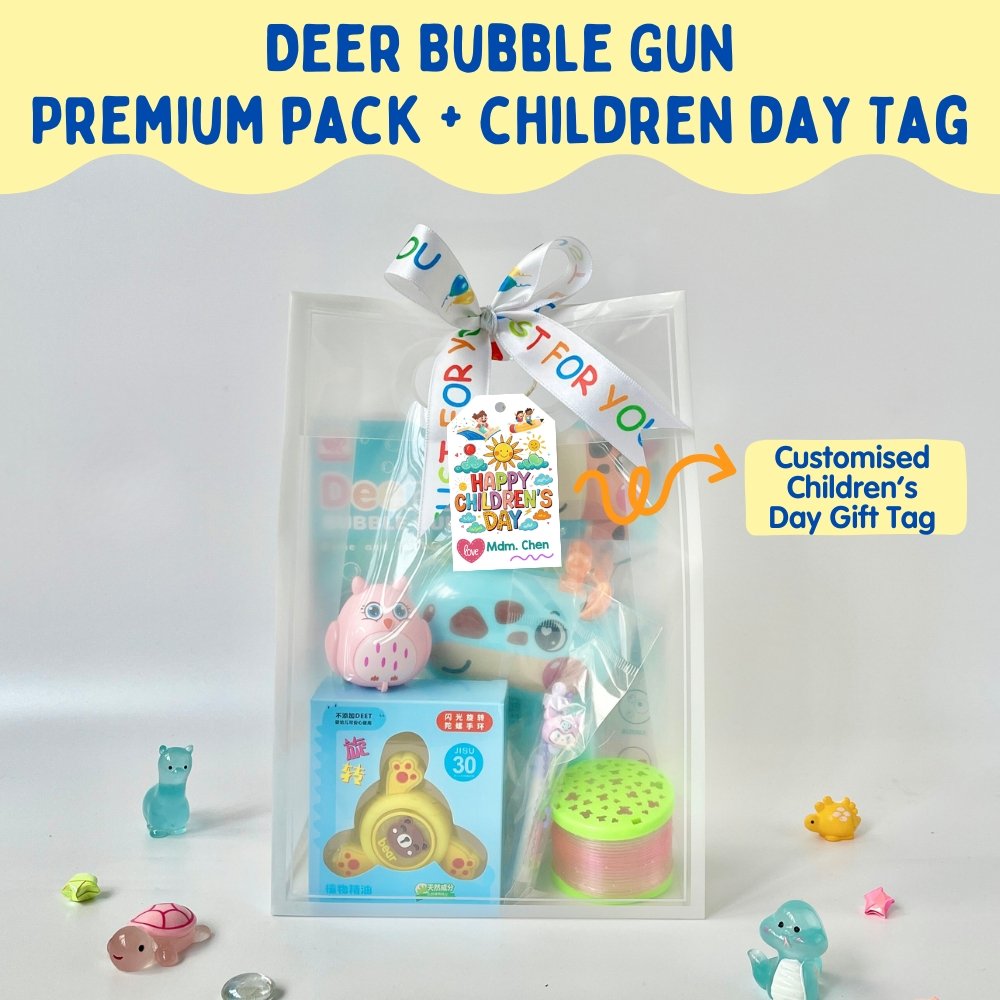 Deer Bubble Gun Premium Goodie Bag