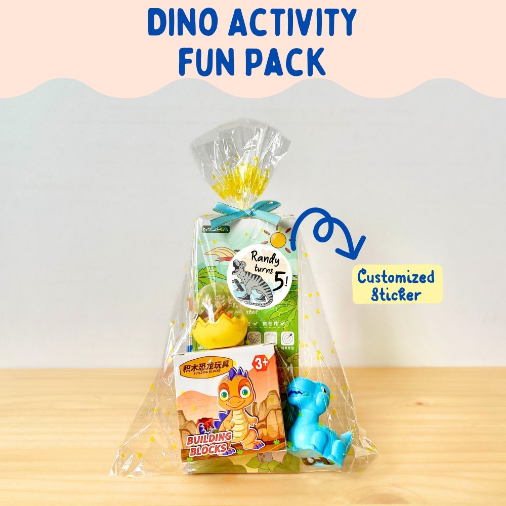 Dinosaur Theme Activity Fun Goodie Bag