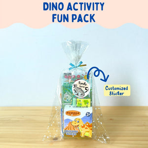 Dinosaur Theme Activity Fun Goodie Bag