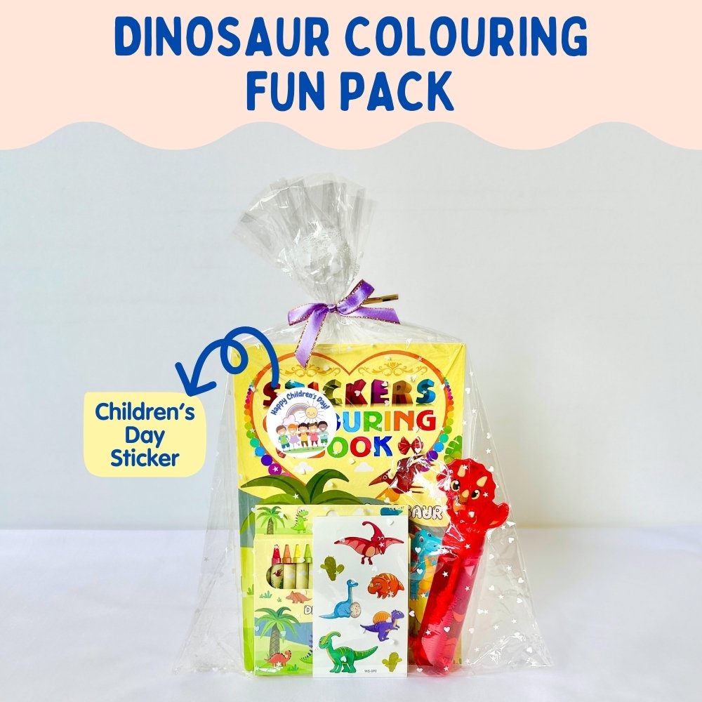 Dinosaur Colouring Fun Goodie Bag