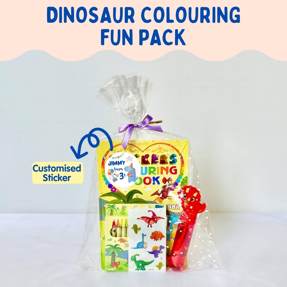 Dinosaur Colouring Fun Goodie Bag