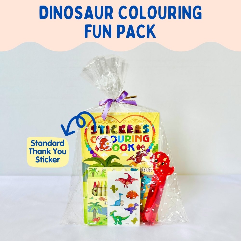 Dinosaur Colouring Fun Goodie Bag