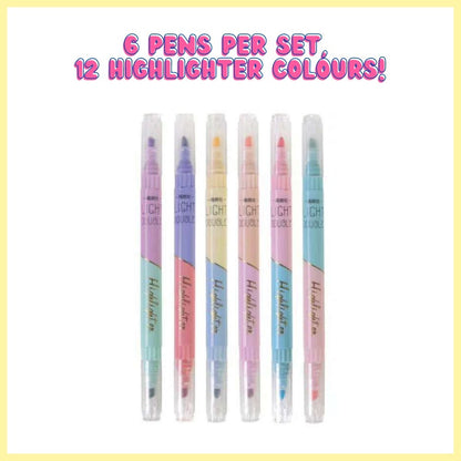 Double Sided Pastel Highlighter