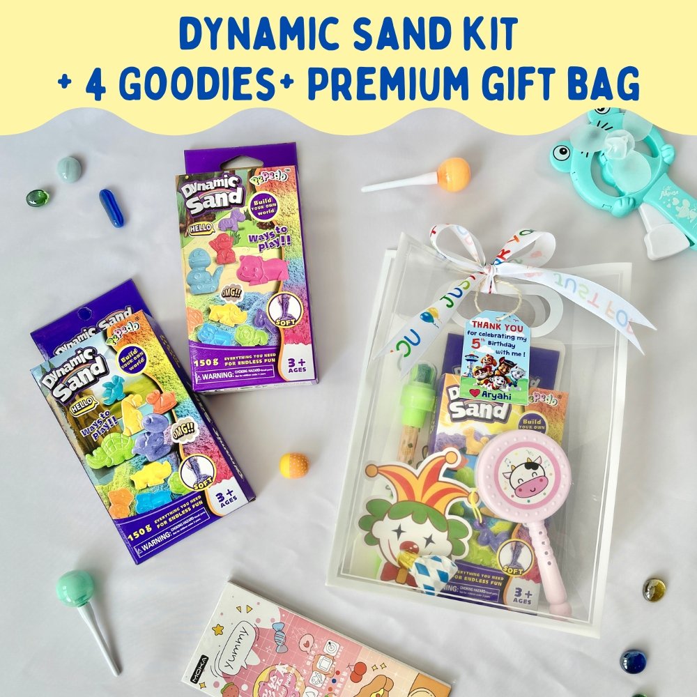 Dynamic Sand Kit Goodie Bag | Bash Party Store