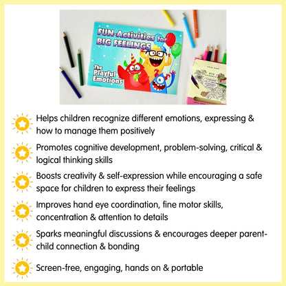 The Playful Emotions Activity Book Premium Goodie Bag