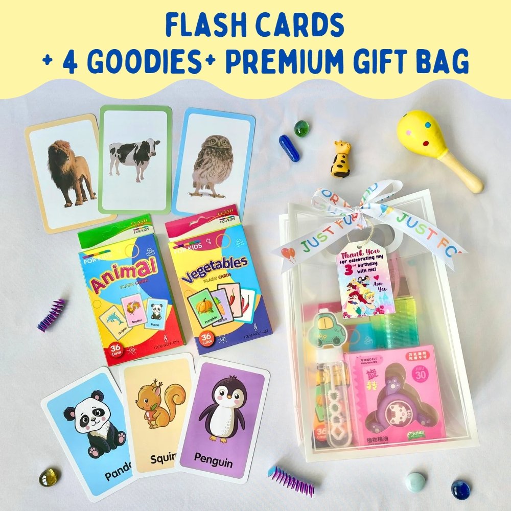 Flash Cards Premium Goodie Bag