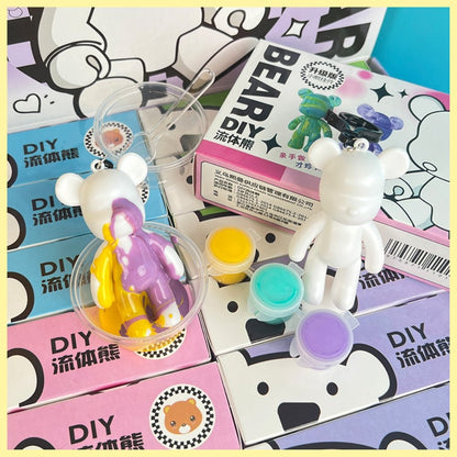 Fluid Bear Keychain Painting Kit