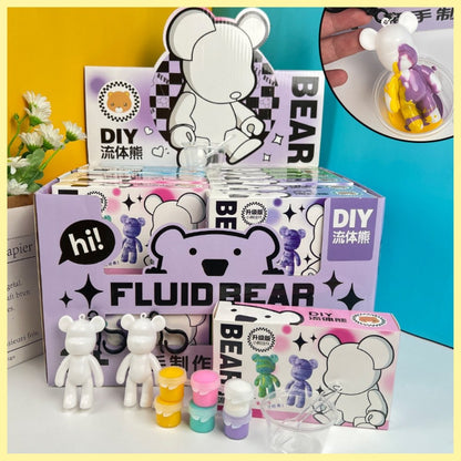 Fluid Bear Keychain Painting Kit