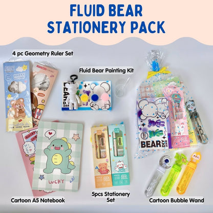 Fluid Bear Stationery Pack