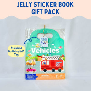 Reusable Jelly Sticker Play Kit Gift Pack