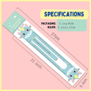 Magnetic Ruler Bookmark