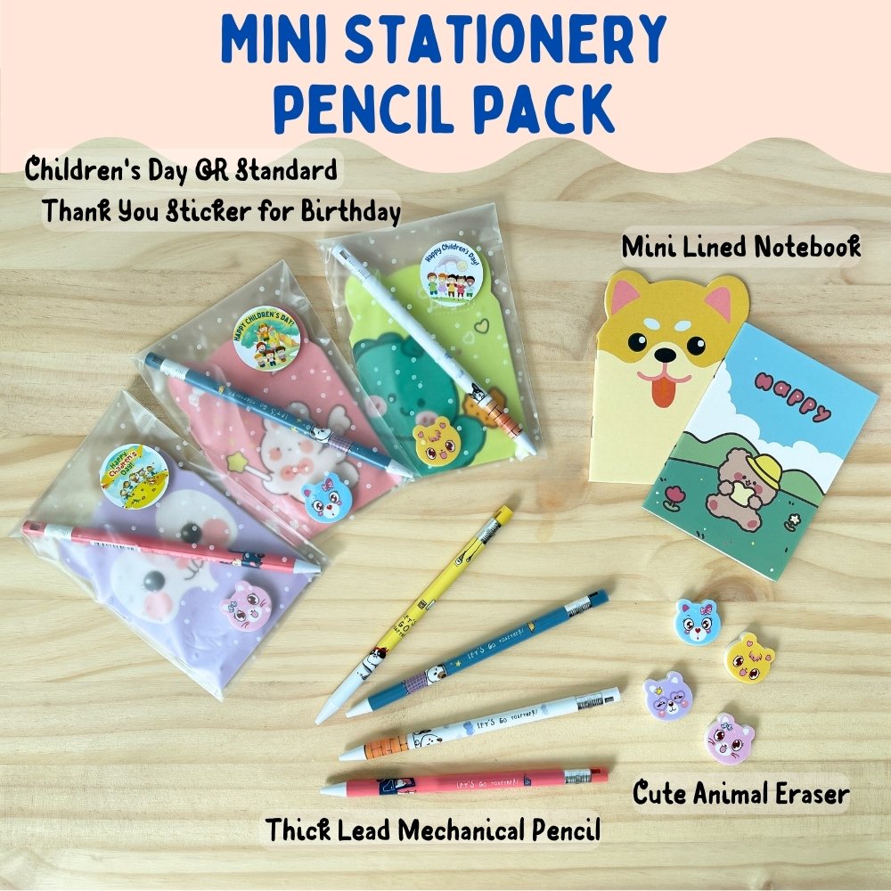 Mini Stationery Pencil Pack