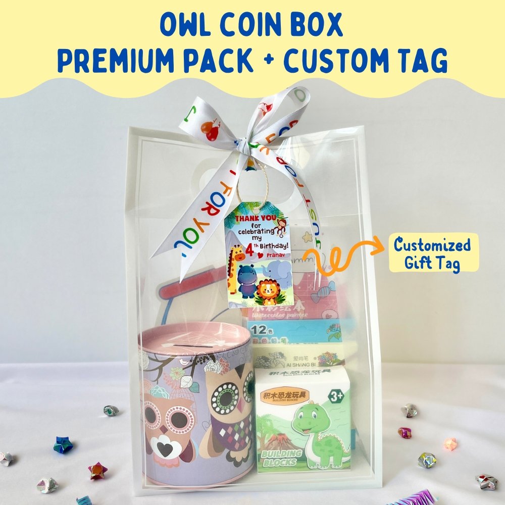 Owl Coin Box Premium Goodie Bag