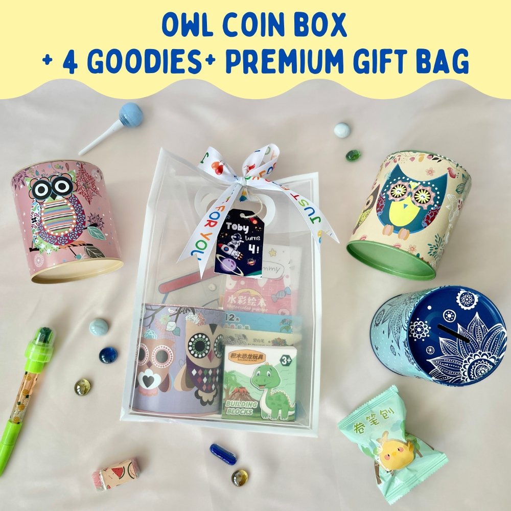 Owl Coin Box Premium Goodie Bag