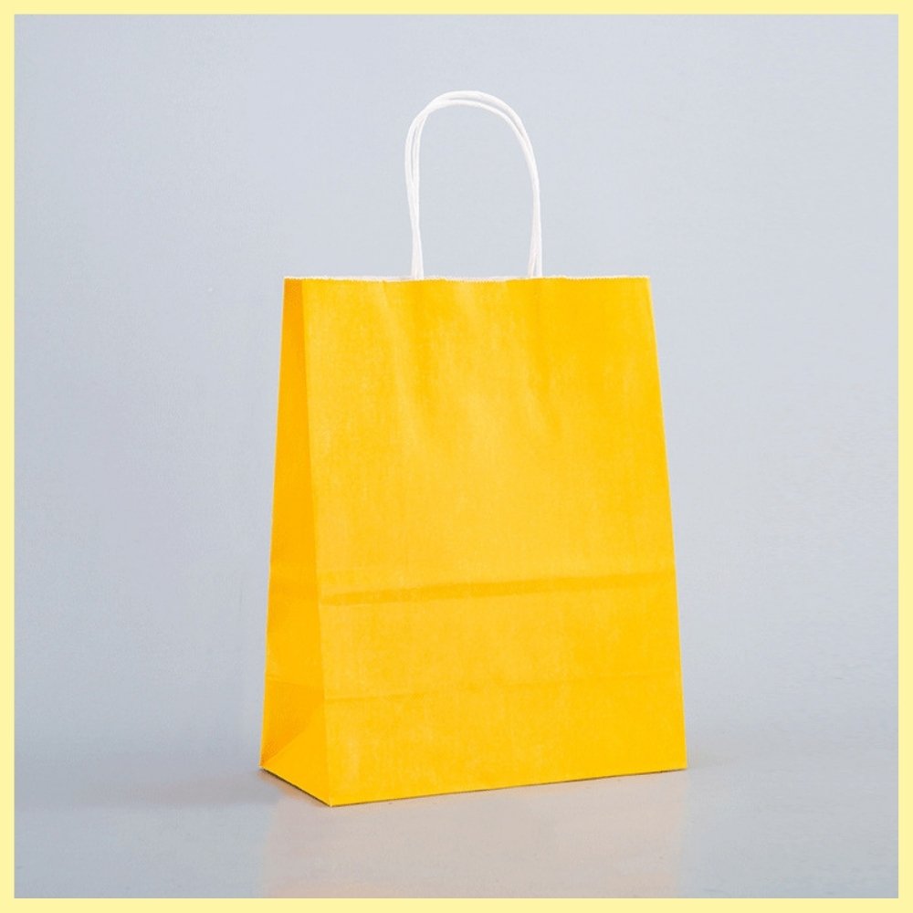 Coloured Kraft Paper Bag