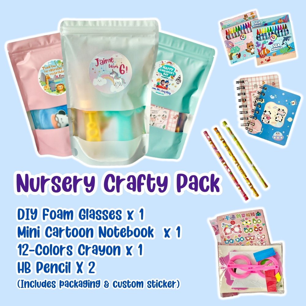 Nursery Peekaboo Party Packs