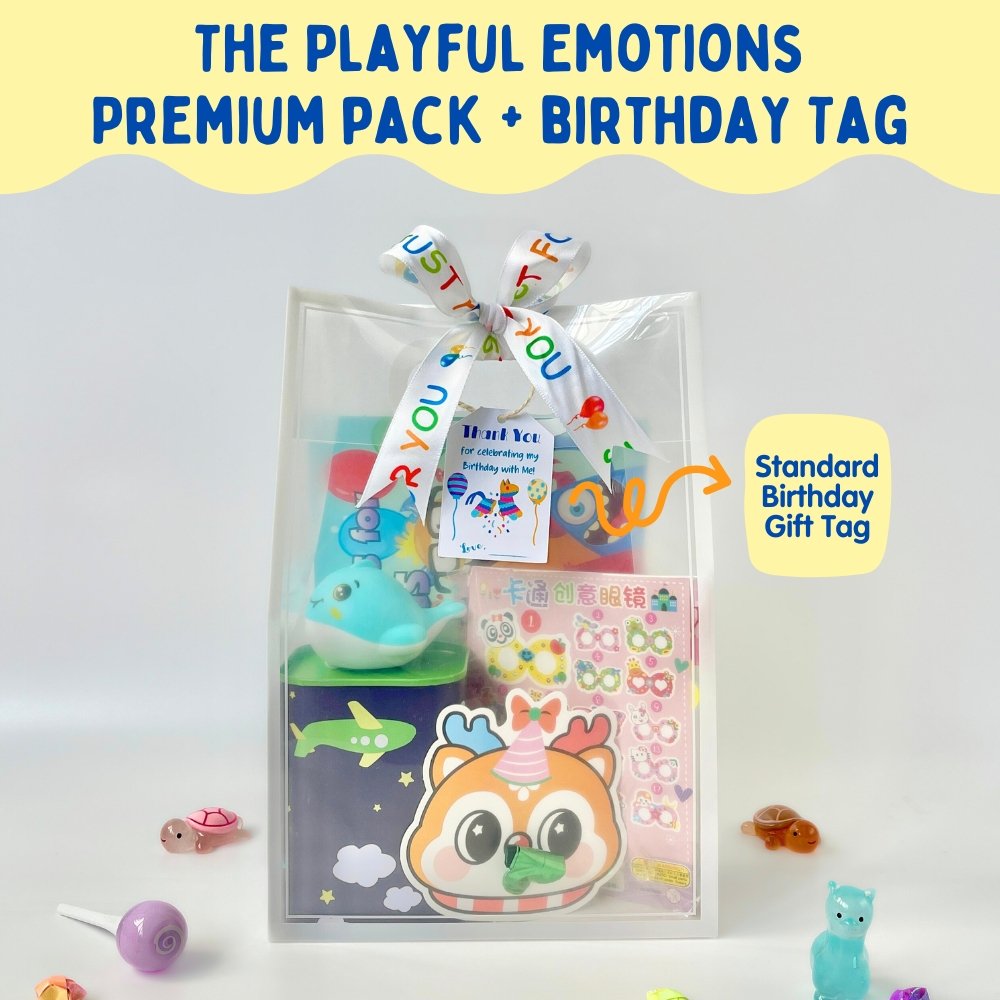 The Playful Emotions Activity Book Premium Goodie Bag