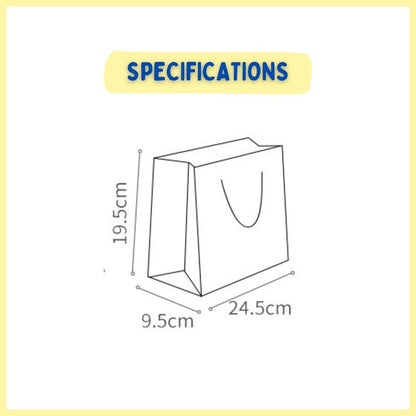Specifications for birthday bag