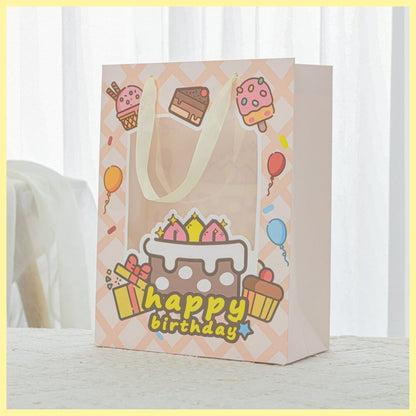 birthday print paper bag