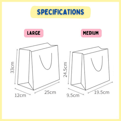 size specification for bag