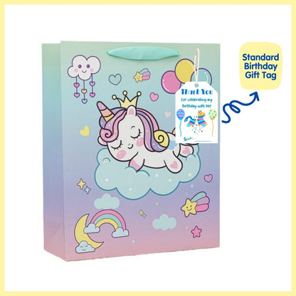 unicorn paper tag