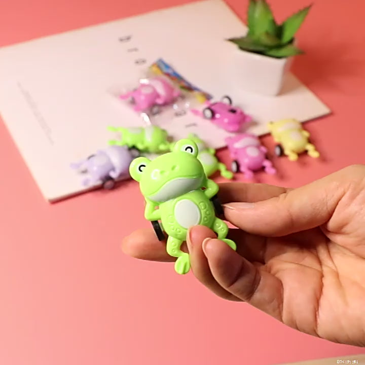 Pull Back Frog Toy