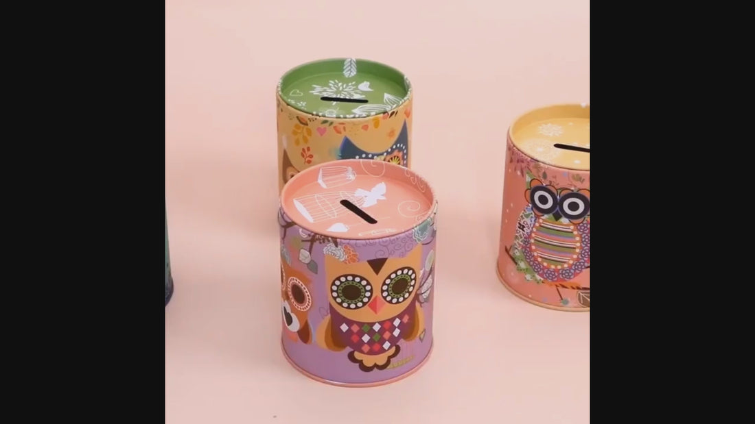 Owl Coin Box &amp; Stationery Holder