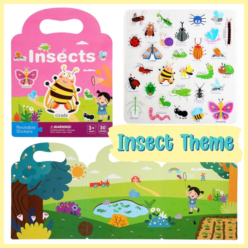 Reusable Jelly Sticker Play Kit Gift Pack