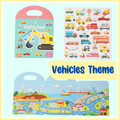 Reusable Jelly Sticker Play Kit