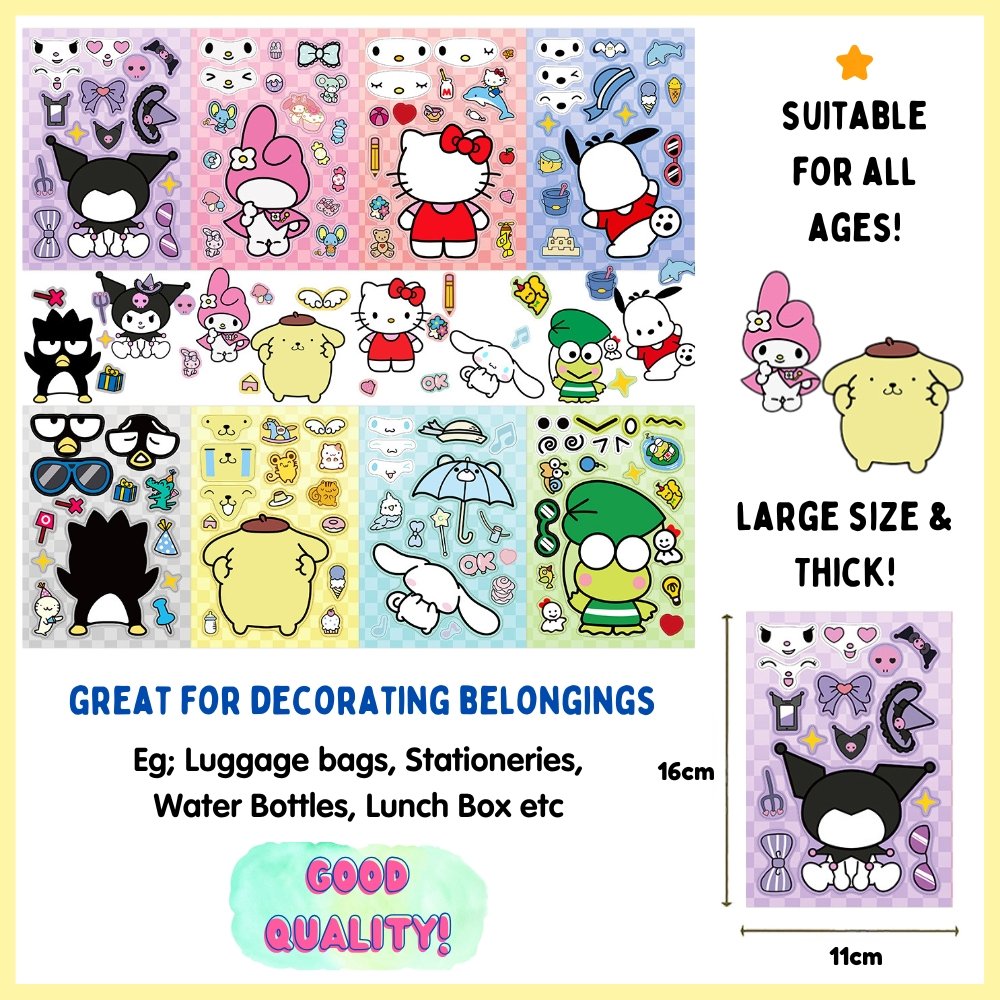 Sanrio Emotions Sticker (Set of 8)