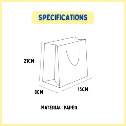sanrio paper bag specifications 
