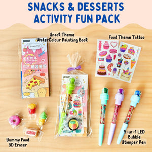 Snacks & Desserts Activity Fun Goodie Bag