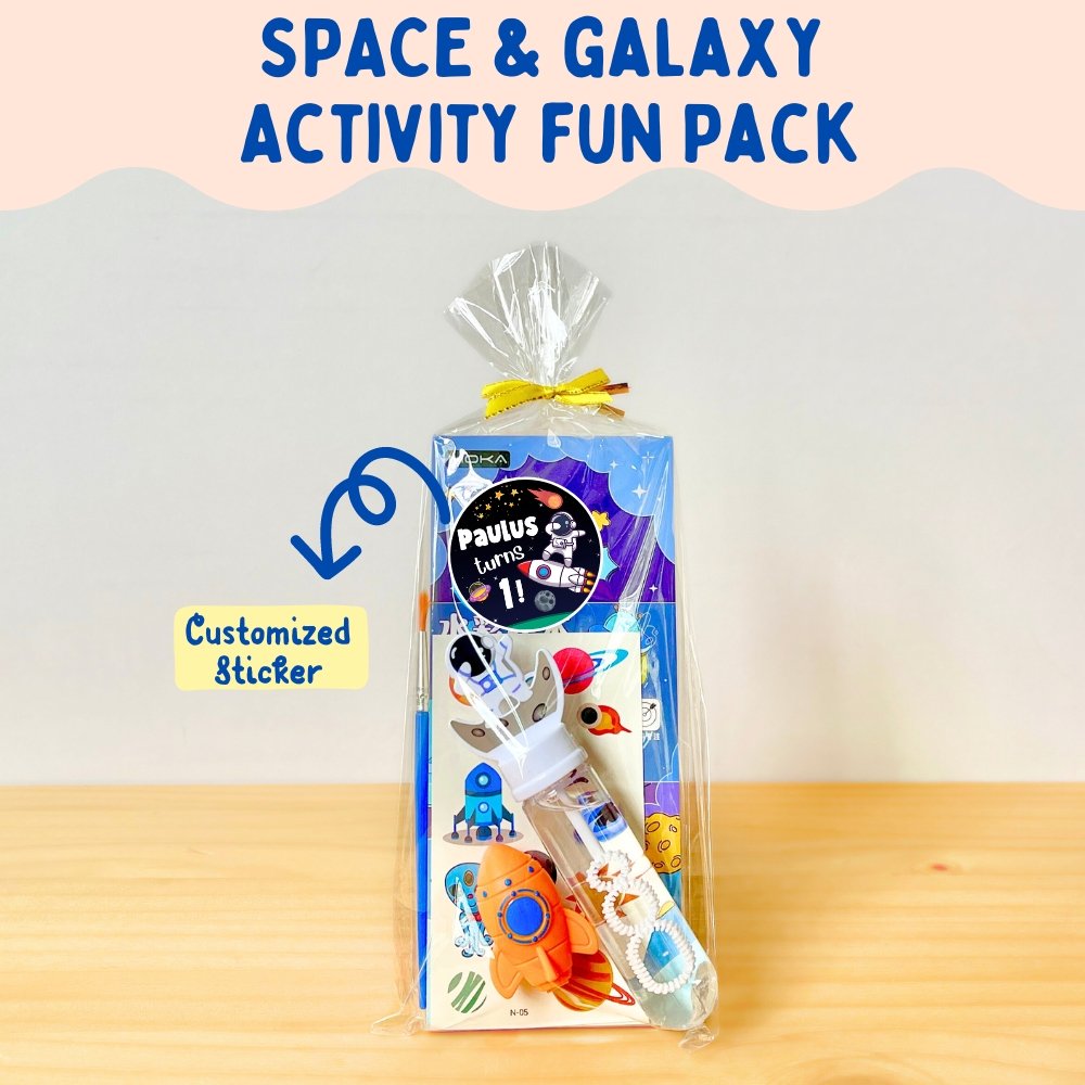 Space &amp; Galaxy Activity Fun Goodie Bag