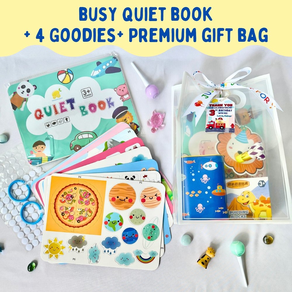 Toddler Busy Quiet Book Premium Goodie Bag